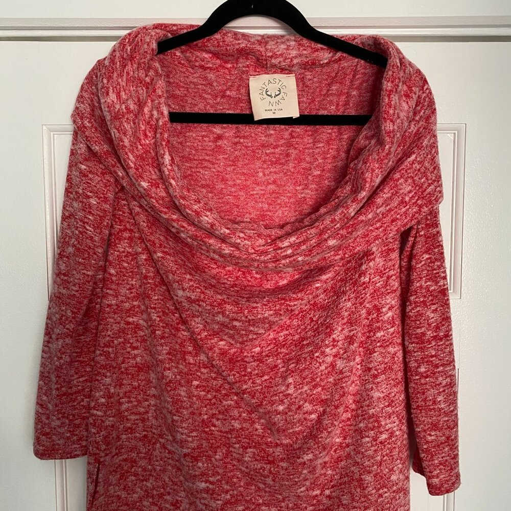 Fantastic Fawn Scoop Neck Sweater